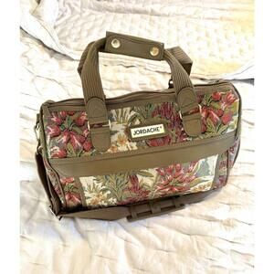 Jordache Tapestry Floral Bag/Tote/Luggage